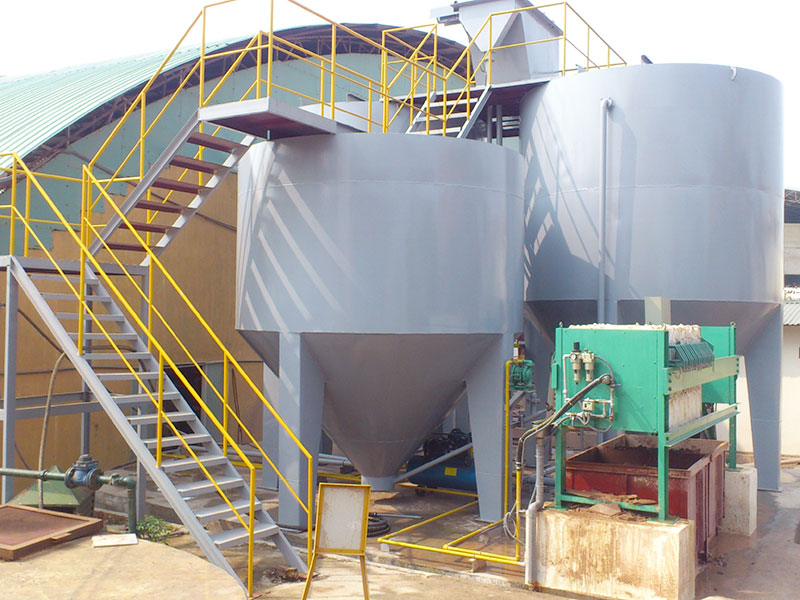 Hệ thống xử lý nước thải sản xuất gạch