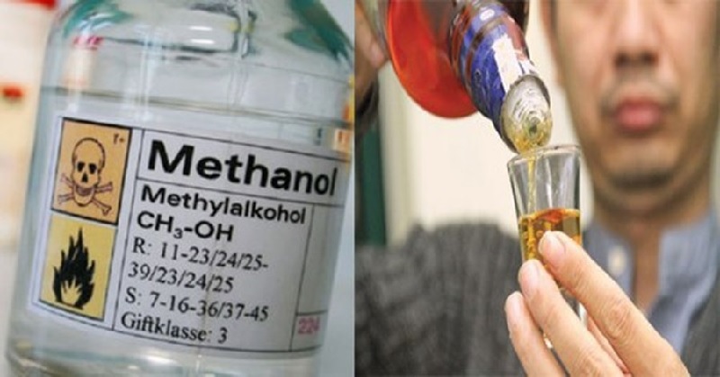 Sử dụng methanol làm rượu giả là nguyên nhân chính gây nhiêm độc diện rộng