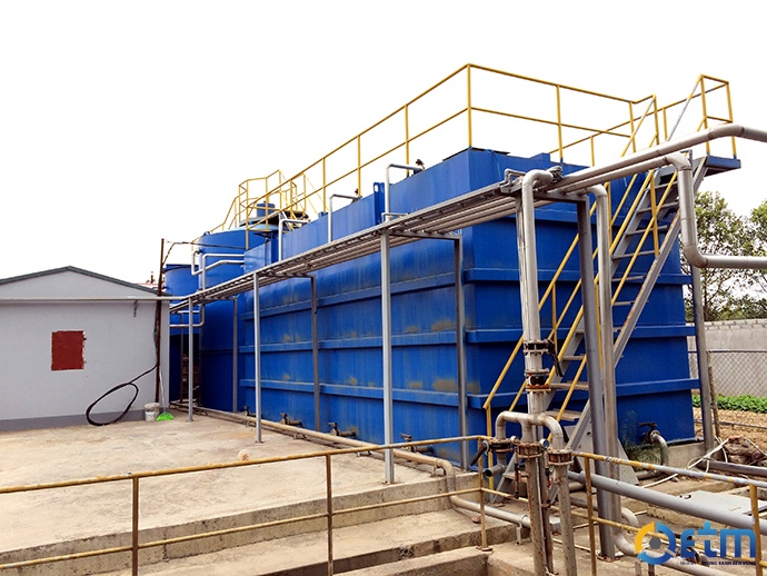 Công trình xử lý nước thải thực phẩm đóng hộp G.O.C ETM-hika